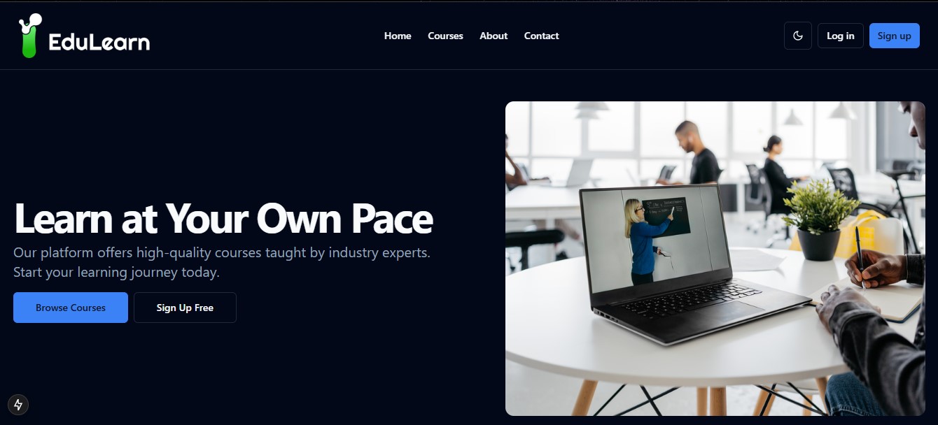 Online Elearning Platform
